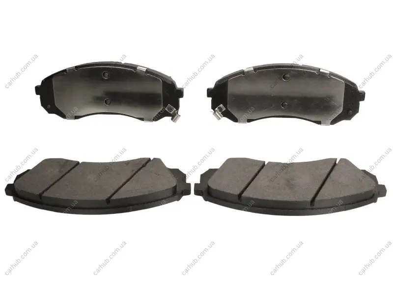 Комплект гальмівних колодок передн, HYUNDAI H-1, H-1 CARGO, H-1 TRAVEL KIA CARNIVAL III TOYOTA PROACE, PROACE VERSO 2.0D-2.9D 07.01- Delphi LP2094 (фото 1)