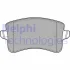 Комплект гальмівних колодок задн, AUDI A4 ALLROAD B8, A4 B8, A5, Q5 1.8-4.2 06.07-05.17 Delphi LP2106 (фото 1)