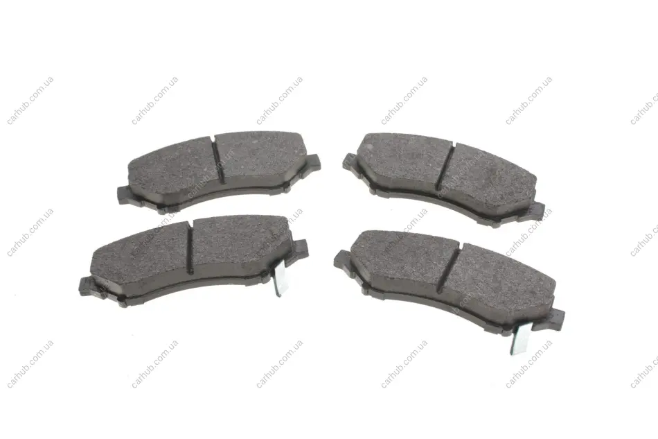 Комплект гальмівних колодок передн, CHRYSLER GRAND VOYAGER V, TOWN & COUNTRY, VOYAGER V DODGE GRAND, JOURNEY, NITRO FIAT FREEMONT JEEP CHEROKEE, COMPASS, WRANGLER III 2.0D-4.0 01.06- Delphi LP2143 (фото 1)