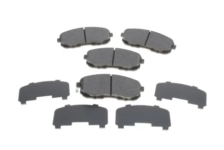 Комплект гальмівних колодок передн, NISSAN 200SX, CUBE, JUKE, MAXIMA VI, PRIMERA, PULSAR, QUEST, SENTRA VII, TEANA I, TIIDA, X-TRAIL I RENAULT LATITUDE SUZUKI SX4 1.2-3.5 09.88- Delphi LP2148