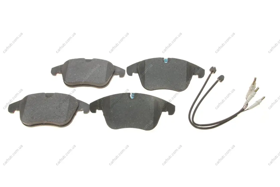 Комплект гальмівних колодок передн, CITROEN C5 III PEUGEOT 407, 508, 508 I 1.6-2.2D 05.04- Delphi LP2165 (фото 1)
