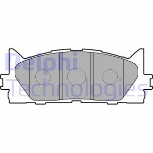 Комплект тормозных колодок Delphi LP2169 (фото 1)