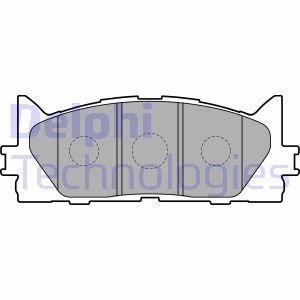 Комплект тормозных колодок Delphi LP2169