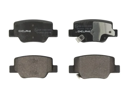 Комплект гальмівних колодок задн, TOYOTA VERSO 1.6-2.2D 04.09-08.18 Delphi LP2193