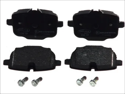 Комплект гальмівних колодок задн, BMW 2 (G42, G87), 3 (G20, G80, G28), 3 (G21, G81), 4 (G22, G82), 4 (G23, G83), 5 (F10), 5 (F11), 5 (G30, F90), 5 (G31), 6 (F12), 6 (F13) 1.6-Electric 06.09- Delphi LP2246