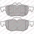 Комплект гальмівних колодок задн, RENAULT LATITUDE 1.5D-3.0D 07.10- Delphi LP2259 (фото 1)