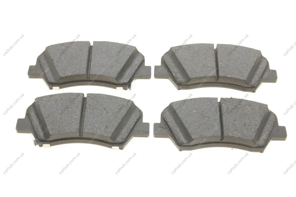 Комплект гальмівних колодок передн, HYUNDAI ELANTRA V, GENESIS, I30, VELOSTER KIA CARENS IV, CEE\'D, CERATO III, PRO CEE\'D 1.0-2.0 02.11- Delphi LP2293 (фото 1)