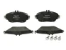 Комплект гальмівних колодок передн, MERCEDES A (W176), B SPORTS TOURER (W246, W242), CLA (C117), CLA SHOOTING BRAKE (X117), GLA (X156) INFINITI Q30, QX30 1.5D-Electric 11.11- Delphi LP2441 (фото 1)