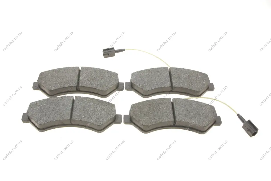 Комплект гальмівних колодок передн, CITROEN JUMPER III FIAT DUCATO OPEL MOVANO C PEUGEOT BOXER TOYOTA PROACE MAX 2.0D-Electric 04.06- Delphi LP2492 (фото 1)