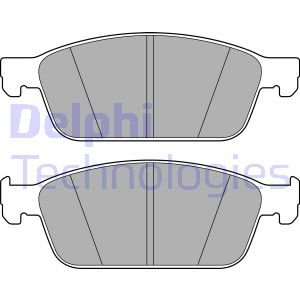 Тормозные колодки, дисковые Delphi LP2495