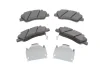 Комплект гальмівних колодок передн, GEELY EMGRAND HYUNDAI ACCENT IV, ACCENT V, BAYON, I20 ACTIVE, I20 II, I20 III, SOLARIS KIA RIO III, RIO IV, STONIC 1.0-1.8ALK 11.10- Delphi LP2497 (фото 1)