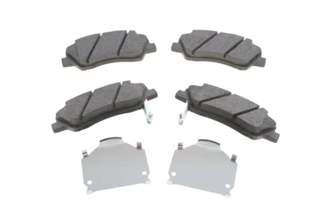 Комплект гальмівних колодок передн, GEELY EMGRAND HYUNDAI ACCENT IV, ACCENT V, BAYON, I20 ACTIVE, I20 II, I20 III, SOLARIS KIA RIO III, RIO IV, STONIC 1.0-1.8ALK 11.10- Delphi LP2497