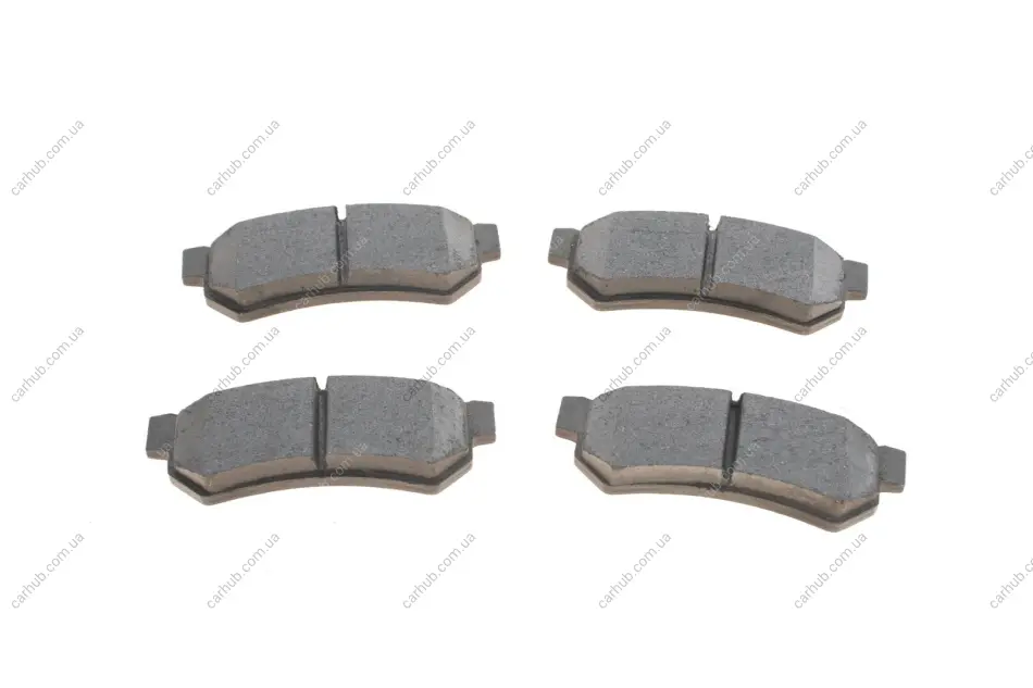 Комплект гальмівних колодок задн, CHEVROLET LACETTI, NUBIRA DAEWOO LACETTI MITSUBISHI OUTLANDER III 1.4-2.0H 02.04- Delphi LP2502 (фото 1)