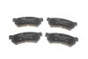 Комплект гальмівних колодок задн, CHEVROLET LACETTI, NUBIRA DAEWOO LACETTI MITSUBISHI OUTLANDER III 1.4-2.0H 02.04- Delphi LP2502 (фото 2)