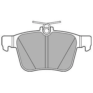 Комплект гальмівних колодок задн, AUDI A3, A8 D4, Q2, Q3, TT SEAT ATECA, LEON, LEON SC, LEON ST, TARRACO SKODA KODIAQ I, SUPERB III VW ARTEON, ARTEON SHOOTING BRAKE, ATLAS 1.0-Electric 05.09- Delphi LP2697