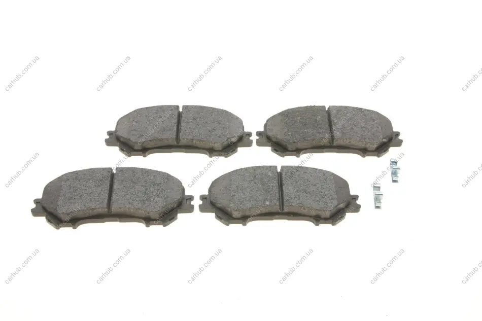 Комплект гальмівних колодок передн, NISSAN QASHQAI II, X-TRAIL III RENAULT KADJAR, KOLEOS II 1.2-2.0 11.13- Delphi LP3144 (фото 1)