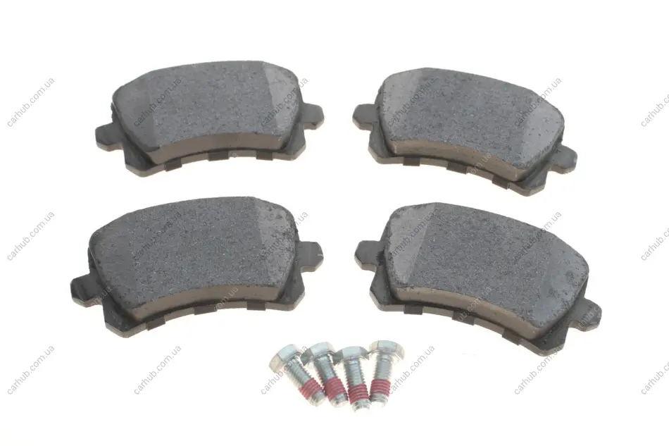 Комплект гальмівних колодок задн, AUDI A6 C6, Q3 SEAT ALHAMBRA VW CC B7, PASSAT ALLTRACK B7, PASSAT B6, PASSAT B7, SHARAN, TIGUAN 1.4-4.2 05.04-12.22 Delphi LP3247 (фото 1)