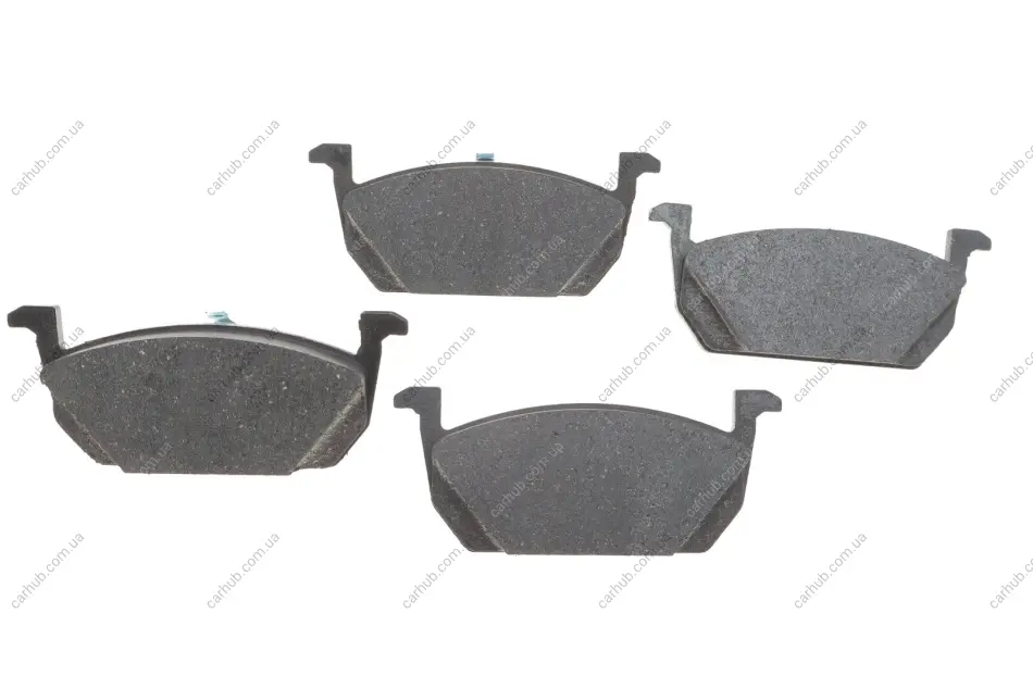 Комплект гальмівних колодок передн, AUDI A1, A1 ALLSTREET, A1 CITY CARVER SEAT ARONA, IBIZA V, LEON, LEON SC, LEON ST SKODA FABIA IV, KAMIQ, OCTAVIA III, SCALA 1.0-2.0D 09.12- Delphi LP3287 (фото 1)