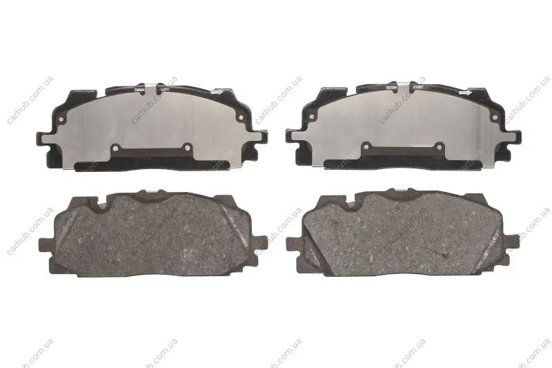 Комплект гальмівних колодок передн, AUDI A3, A4 ALLROAD B9, A4 B9, A5, A6 ALLROAD C8, A6 C8, A7, A8 D5, E-TRON, Q3, Q5, Q7, Q8, Q8 E-TRON BENTLEY BENTAYGA CUPRA FORMENTOR 1.4-Electric 01.15- Delphi LP3302 (фото 1)