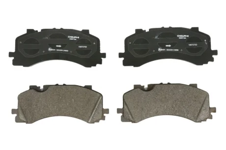 Комплект гальмівних колодок передн, AUDI A6 ALLROAD C8, A6 C8, A7, A8 D5, Q7, Q8 VW TOUAREG 2.0-4.0H 01.15- Delphi LP3307