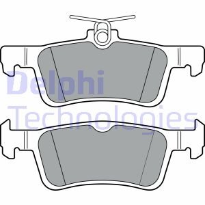 Тормозные колодки, дисковые Delphi LP3369