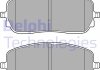 Гальмівні колодки, дискові Delphi LP3437 (фото 1)