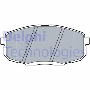 Комплект гальмівних колодок передн, HYUNDAI CRETA, KONA KIA CERATO IV, SELTOS 1.0-2.0 01.16- Delphi LP3513
