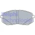 Комплект гальмівних колодок передн, HYUNDAI KONA, TUCSON KIA CEED, NIRO I, OPTIMA, PROCEED, SPORTAGE IV, XCEED 1.0-Electric 06.15- Delphi LP3538 (фото 1)