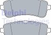 Тормозные колодки, дисковые Delphi LP3542 (фото 1)