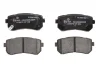 Комплект гальмівних колодок задн, HYUNDAI ACCENT III, I20 I, I30, IX20, IX35, SONATA V, SONATA VI, TUCSON KIA CEE\'D, CERATO II, CERATO III, PICANTO II, PRO CEE\'D, RIO II 1.0-Electric 09.00- Delphi LP3576 (фото 1)