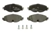 Комплект гальмівних колодок передн, AUDI A1, A3, Q2, Q3, TT FORD TOURNEO CONNECT V761, TOURNEO CONNECT V761 NADWOZIE WIELKO, TRANSIT CONNECT V761 SEAT ATECA, LEON, LEON SC 1.0-Electric 01.11- Delphi LP3584 (фото 1)