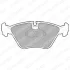 Комплект гальмівних колодок передн, BMW 3 (E30), 3 (E36), 3 (E46), 5 (E34), 7 (E32), Z3 (E36) MG ZT, ZT- T 1.8-5.0 03.85-08.06 Delphi LP602 (фото 1)