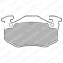 Комплект гальмівних колодок задн, CITROEN SAXO, XSARA, ZX PEUGEOT 106 II, 205 I, 205 II, 206, 207, 306, 309, 309 I, 309 II RENAULT 11, 19 I, 19 I CHAMADE, 19 II, 19 II CHAMADE 1.1-2.0D 04.84- Delphi LP699 (фото 1)