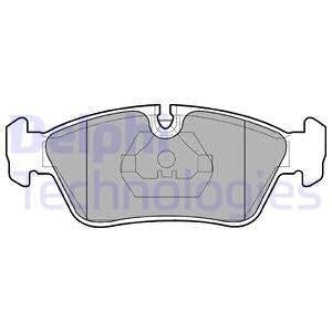 Тормозные колодки (передние) BMW 3 (E36/E46) 90-07 M40/M41/M43/M44/M47/M50/M51/M52/M54 Delphi LP710 (фото 1)