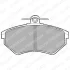 Комплект гальмівних колодок передн, AUDI 80 B4, A4 B5 SEAT AROSA, CORDOBA, CORDOBA VARIO, IBIZA II, INCA, TOLEDO I VW CADDY FURGON/NADWOZIE WIELKOPRZESTRZENNE, CADDY II 1.0-2.8 08.83-06.09 Delphi LP770 (фото 1)