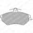 Комплект гальмівних колодок передн, AUDI 100 C3, 80 B3, 80 B4, A4 B5, CABRIOLET B3 CHERY COWIN, TIGGO SEAT CORDOBA, CORDOBA VARIO, CORDOBA VARIO/KOMBI, IBIZA II, INCA 1.0-2.9 08.83-10.16 Delphi LP778 (фото 1)