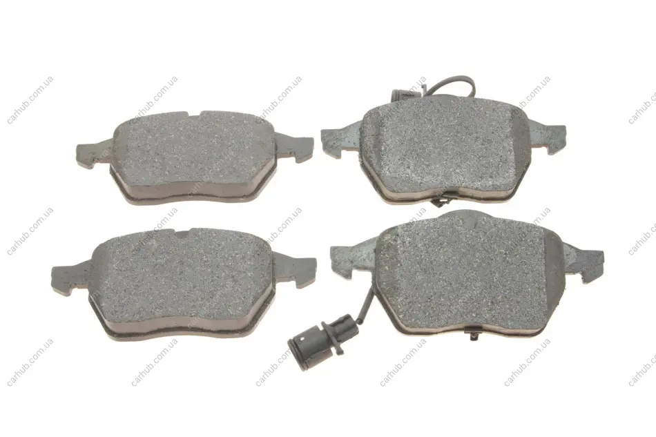 Комплект гальмівних колодок передн, AUDI 100 C4, A3, A4 B5, A4 B6, A6 C4, A8 D2 FORD GALAXY I, GALAXY II, GALAXY MK I SEAT ALHAMBRA VW SHARAN, SHARAN/MINIVAN 1.6-4.2 12.90-06.15 Delphi LP784 (фото 1)