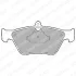Комплект гальмівних колодок передн, OPEL CALIBRA A, KADETT C, OMEGA B, VECTRA A SAAB 900 II 1.0-2.5D 01.74-07.03 Delphi LP873 (фото 1)