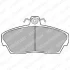 Комплект гальмівних колодок передн, HONDA CIVIC VI, CIVIC VII, CONCERTO LOTUS ELISE, ELISE 340 R MG MGR V8, ZR, ZS ROVER 200, 200 II, 25 I, 400, 400 II, 45 I, 800, COUPE 1.1-3.9 02.88- Delphi LP911 (фото 1)