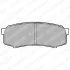 Комплект гальмівних колодок задн, LEXUS GX MITSUBISHI PAJERO IV TOYOTA 4 RUNNER IV, 4 RUNNER V, COROLLA, FJ CRUISER, LAND CRUISER, LAND CRUISER 100, LAND CRUISER 80 1.4-4.7 11.84- Delphi LP963 (фото 1)