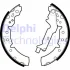 Гальмівна колодка TOYOTA CALDINA, CARINA E VI, COROLLA 1.4-2.0D 04.92-01.02 Delphi LS1883 (фото 1)