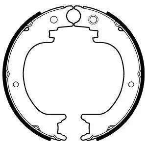 Гальмівна колодка LEXUS RX SUBARU TRIBECA TOYOTA HIGHLANDER / KLUGER 2.7-3.6 01.05- Delphi LS2121 (фото 1)