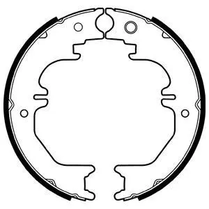 Гальмівна колодка LEXUS LX TOYOTA LAND CRUISER 100, LAND CRUISER 80 4.2D/4.7 01.90-03.08 Delphi LS2132 (фото 1)