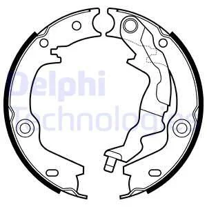 Гальмівна колодка KIA CERATO II, CERATO KOUP II 1.6/2.0 01.09-02.14 Delphi LS2161