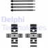 Монтажний набір гальмівних колодок задн VOLVO S60 I, V70 II TESLA MODEL S, MODEL X 2.4-Electric 09.01- Delphi LX0702 (фото 1)