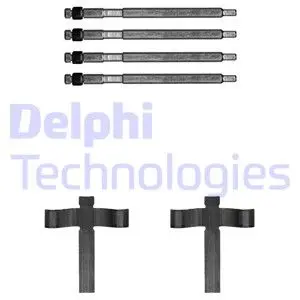 Монтажний набір гальмівних колодок задн TESLA MODEL S, MODEL X Electric 09.12- Delphi LX0707 (фото 1)