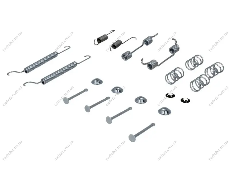 Монтажний набір гальмівної колодки (LUCAS) CHEVROLET CAPTIVA OPEL ASTRA F, ASTRA F CLASSIC, ASTRA G, ASTRA G CLASSIC, ASTRA H, ASTRA H CLASSIC, ASTRA H GTC, COMBO, COMBO TOUR 1.2-3.2 09.91- Delphi LY1241 (фото 1)