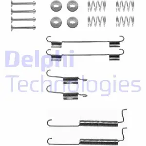 Монтажний набір гальмівної колодки (DAEWOO) CHERY QQ3 CHEVROLET MATIZ, ORLANDO, SPARK DAEWOO MATIZ, TICO 0.8-2.0D 02.95- Delphi LY1292 (фото 1)