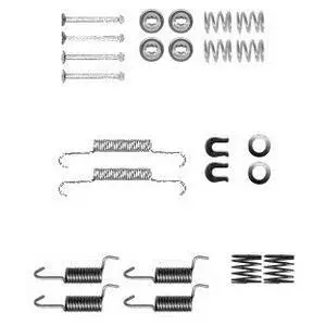 Монтажний набір гальмівної колодки (AKEBONO) CITROEN C4 AIRCROSS, C-CROSSER, C-CROSSER ENTERPRISE JEEP COMPASS, PATRIOT MAZDA PREMACY MITSUBISHI ASX, GRANDIS, LANCER VII 1.5-3.6 07.99- Delphi LY1367 (фото 1)