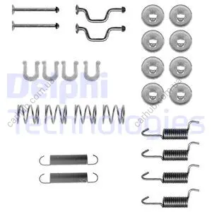 Монтажний набір гальмівної колодки (AKEBONO) LEXUS RX TOYOTA AVENSIS, CAMRY, CARINA E VI, CARINA V, CELICA 1.6-3.0 12.87-05.03 Delphi LY1408 (фото 1)